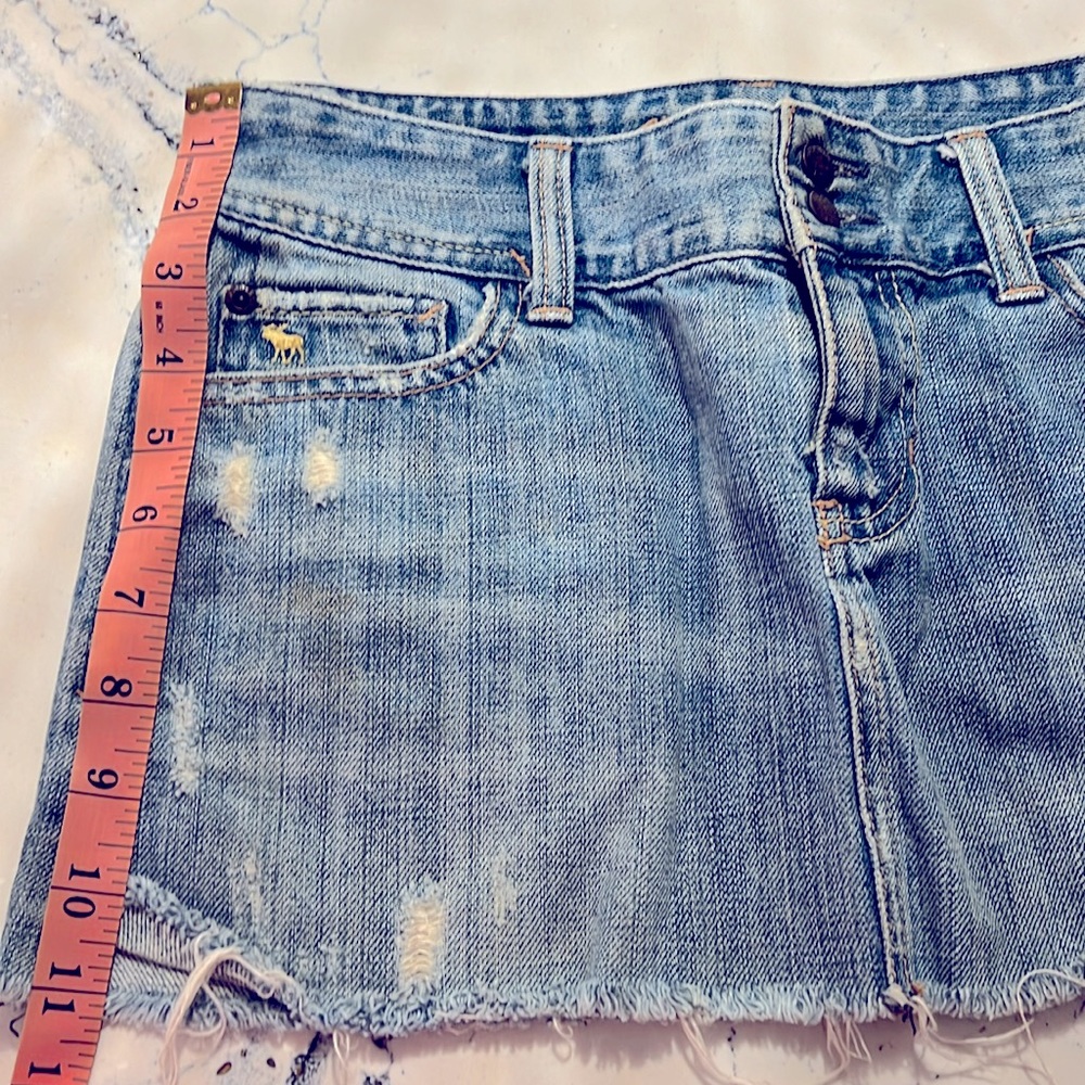 Abercrombie & Fitch jean skirt - Picture 5 of 6